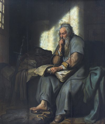 St. Paul in Prison by Rembrandt van Rijn